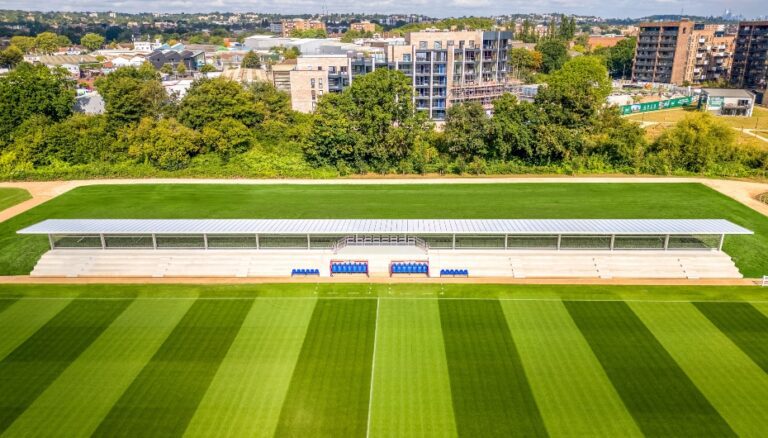 spectator canopies for sports facilities