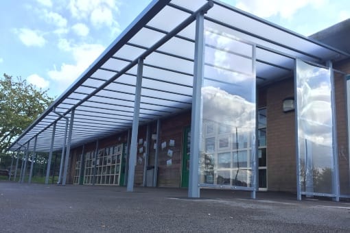 Shelter installed at Jesson's Primary School