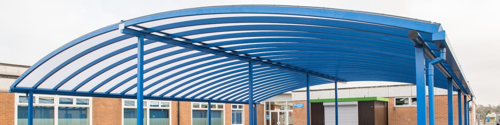Tewkesbury School Builds Dining Canopy for Pupils A S Landscape