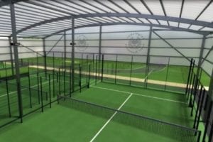 Two Covered Padel Courts