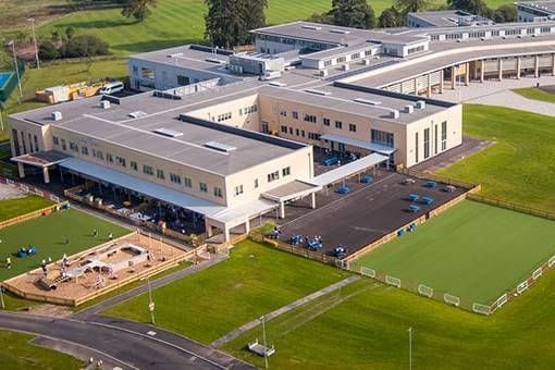 Walkway canopy we designed for The Kings School