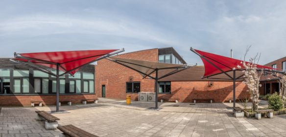 Larchfield School in Maidenhead installs a range of Canopies | A&S ...