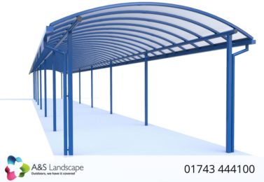 Covered Walkway Canopy