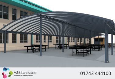 Curved Roof Shelter Visual