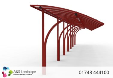 Curved Roof Canopy