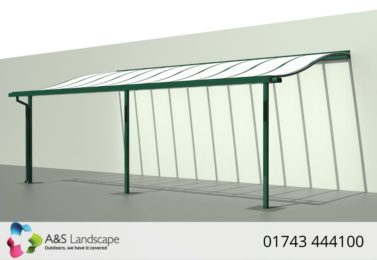 Curved Roof Canopy