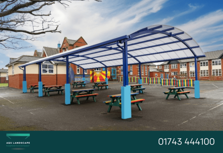 westminster primary academy dining canopy