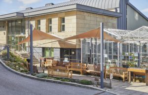 shade sail walkway canopy