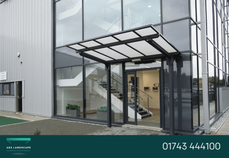 office entrance canopies