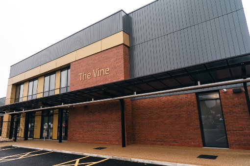 covered walkway the vine