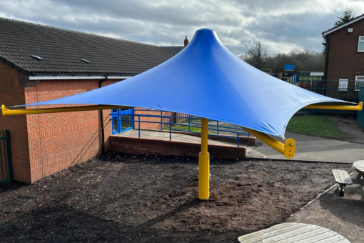 fabric umbrella delves junior school